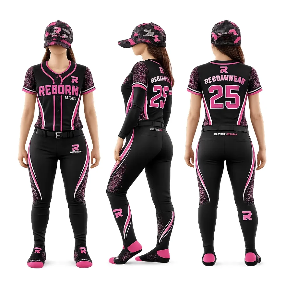 ladies baseball uniforms