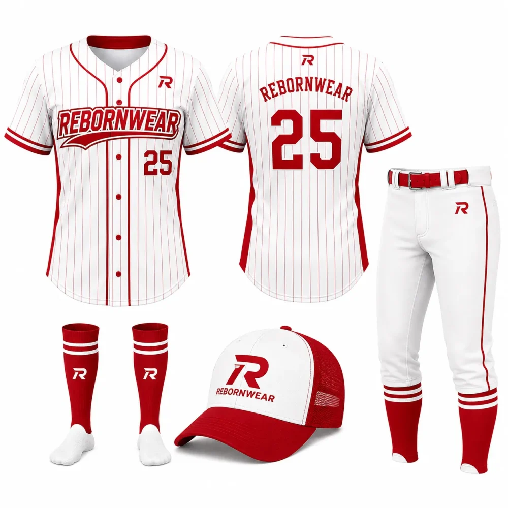 youth pinstripe baseball uniforms