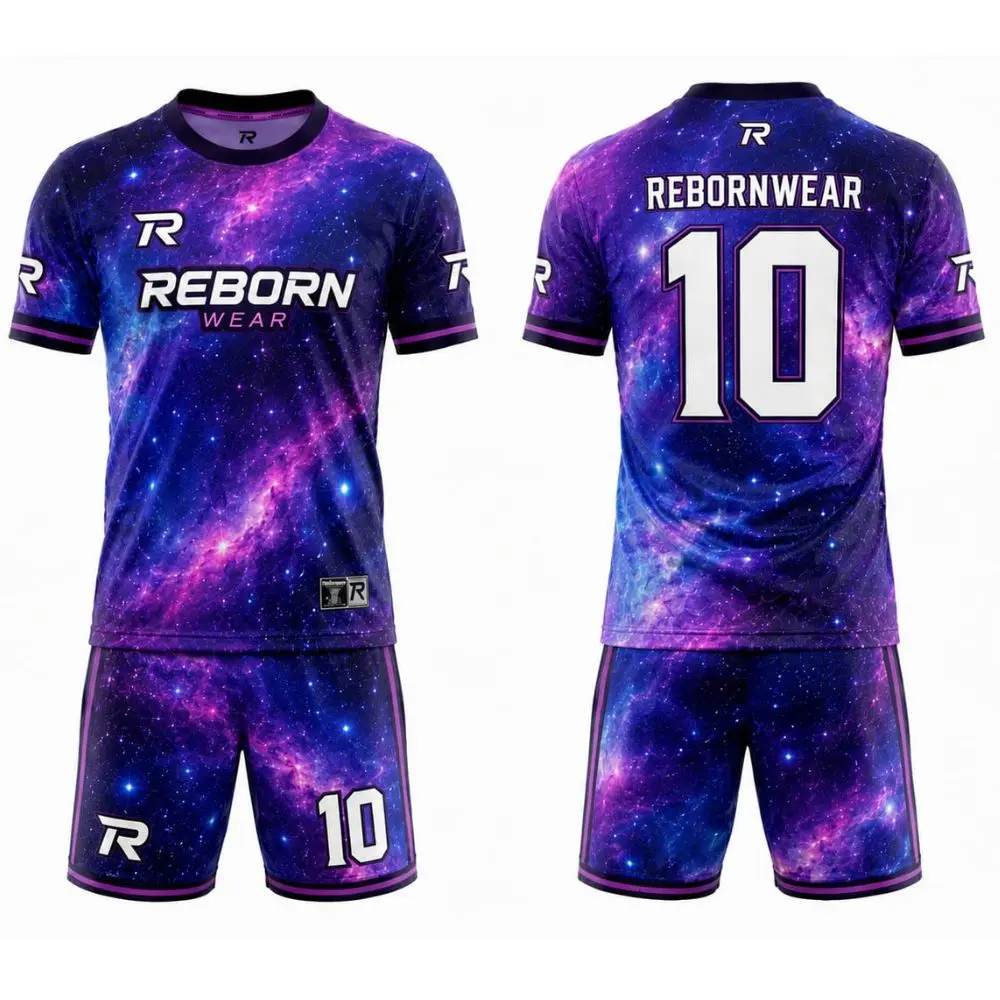 Galaxy kids soccer jerseys by RebornWear