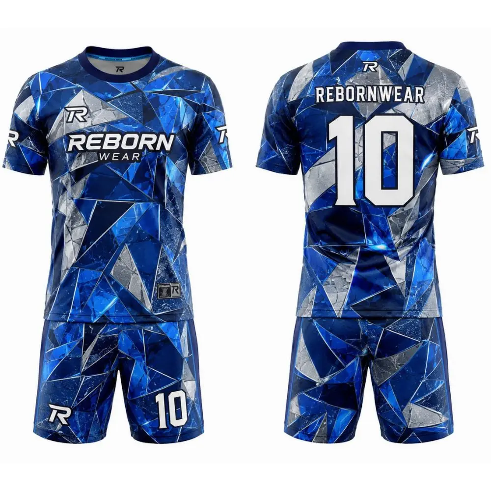 shattered glass kids soccer uniforms by RebornWear