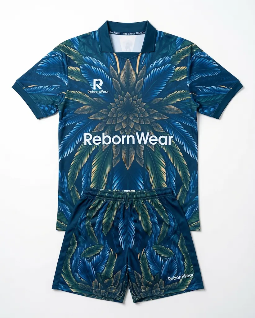 Custom made soccer uniform by RebornWear