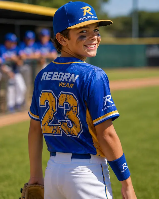 Youth custom baseball uniforms by RebornWear