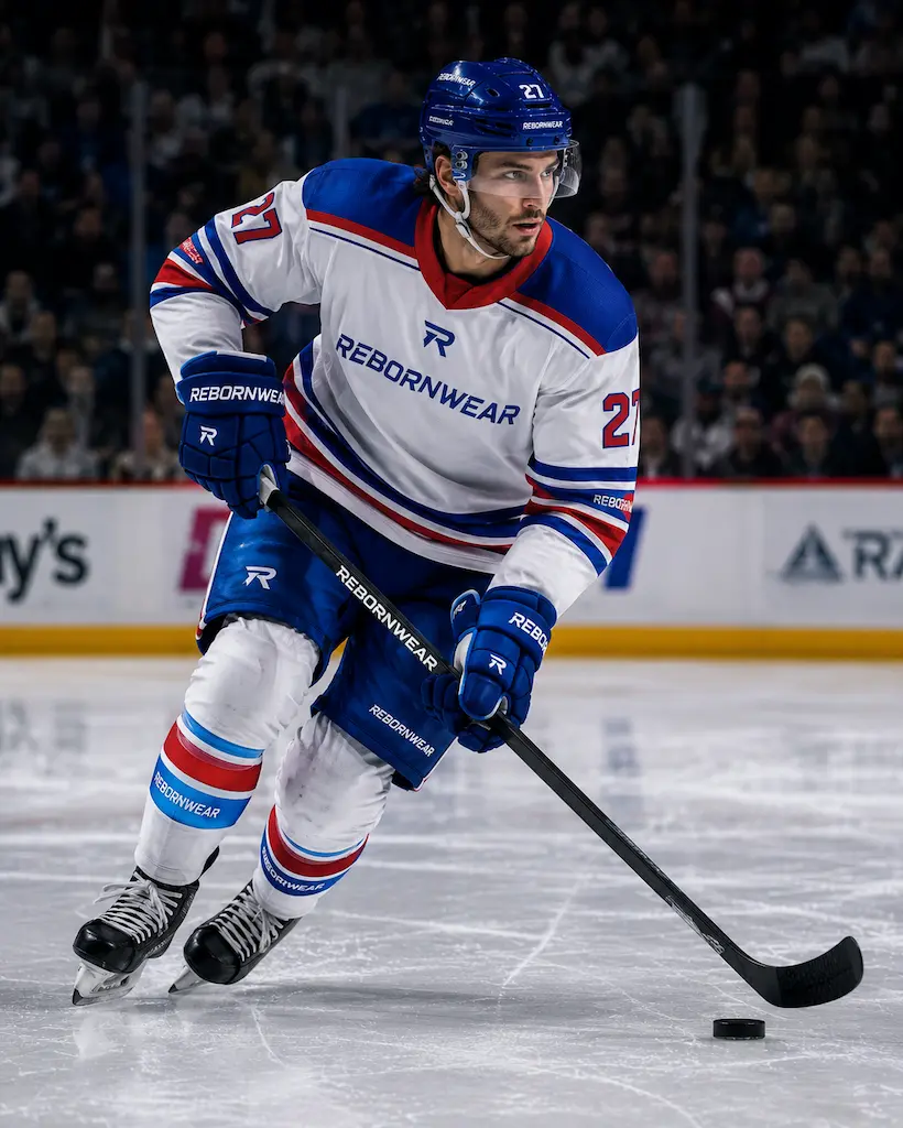 Men's custom ice hockey uniforms by RebornWear