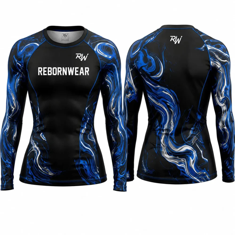 basketball uniforms 13 Women's basketball compression shirt with full dye sublimation printing — RebornWear Pakistan