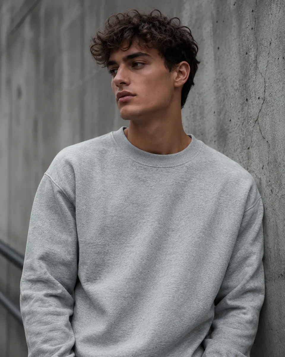 Custom crewneck sweatshirt manufacturer by RebornWear