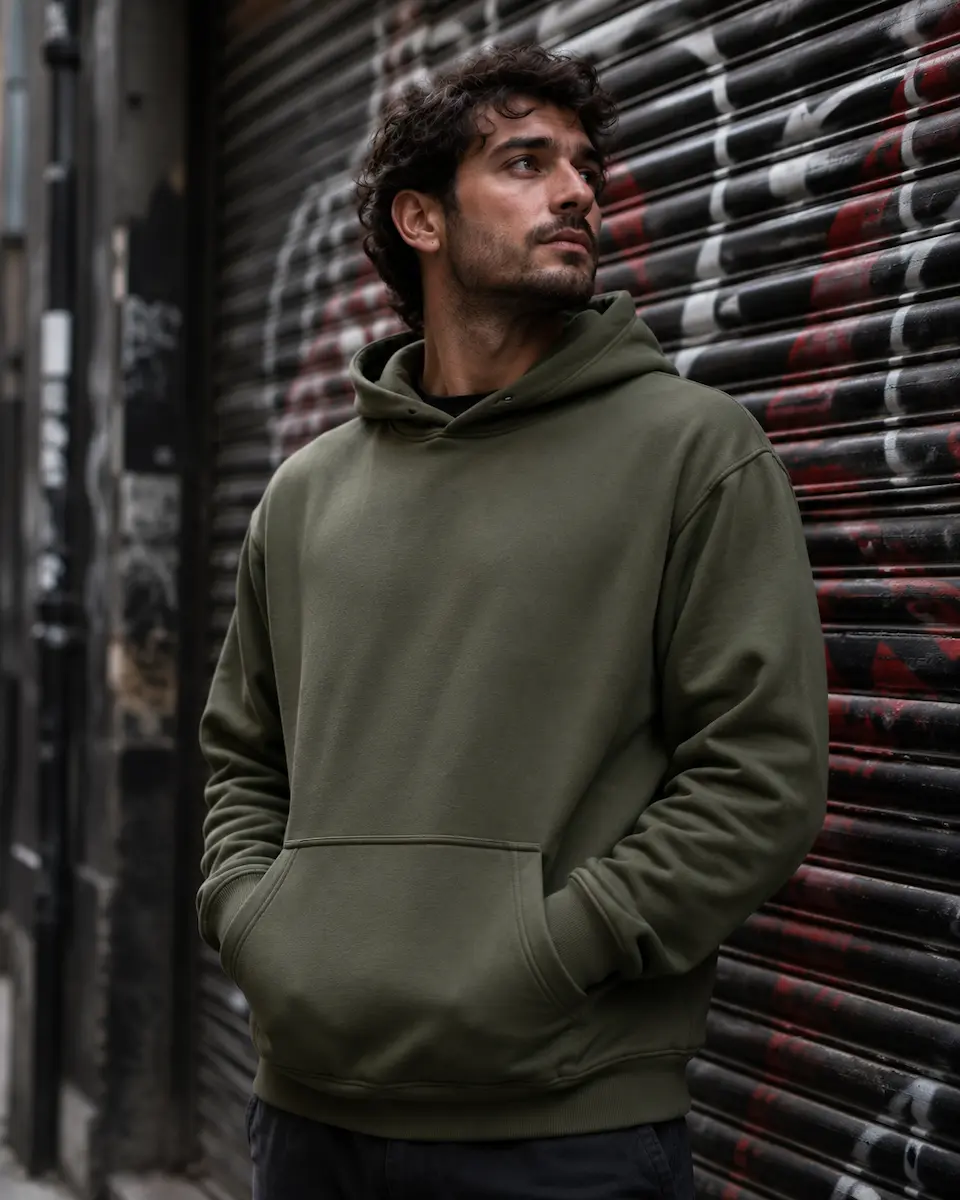 Custom hooded sweatshirt manufacturer by RebornWear