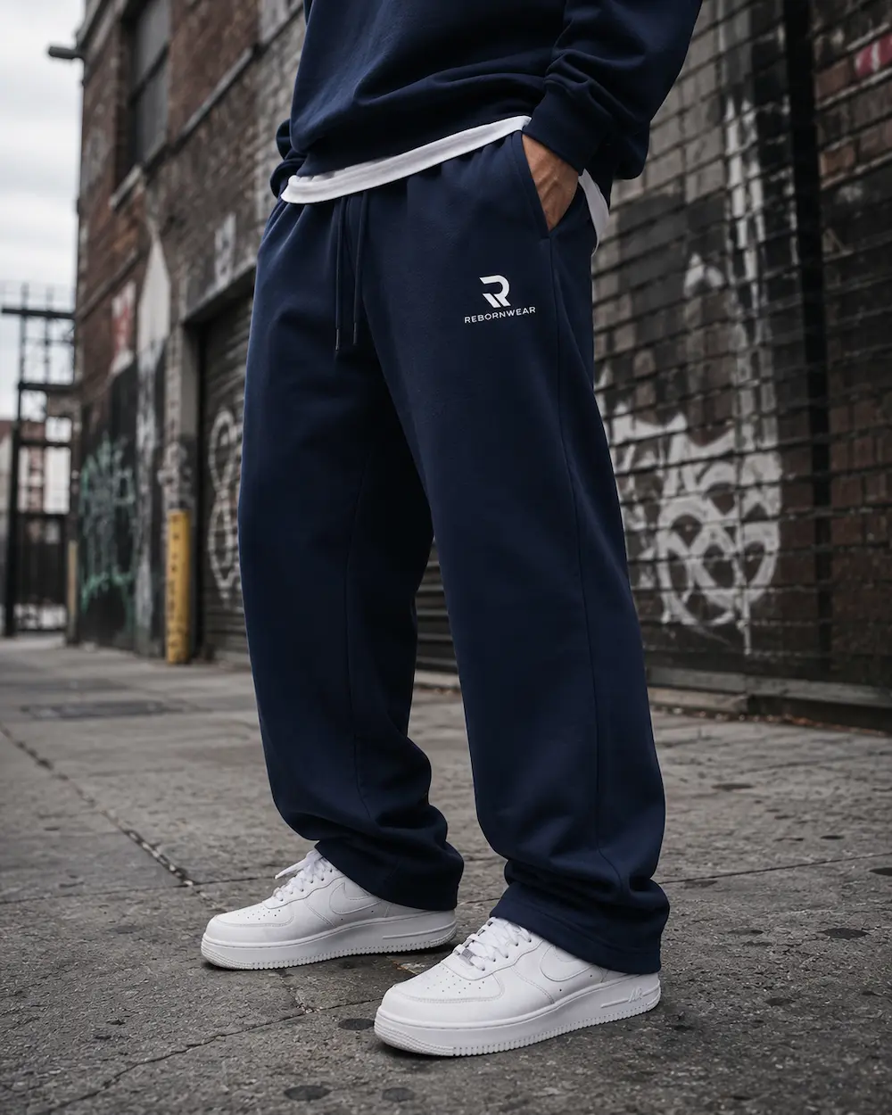 Custom loose joggers manufacturer by RebornWear