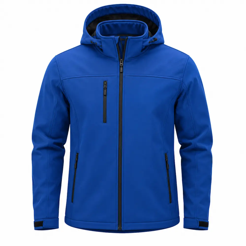 Custom men's softshell jacket manufacturer by RebornWear