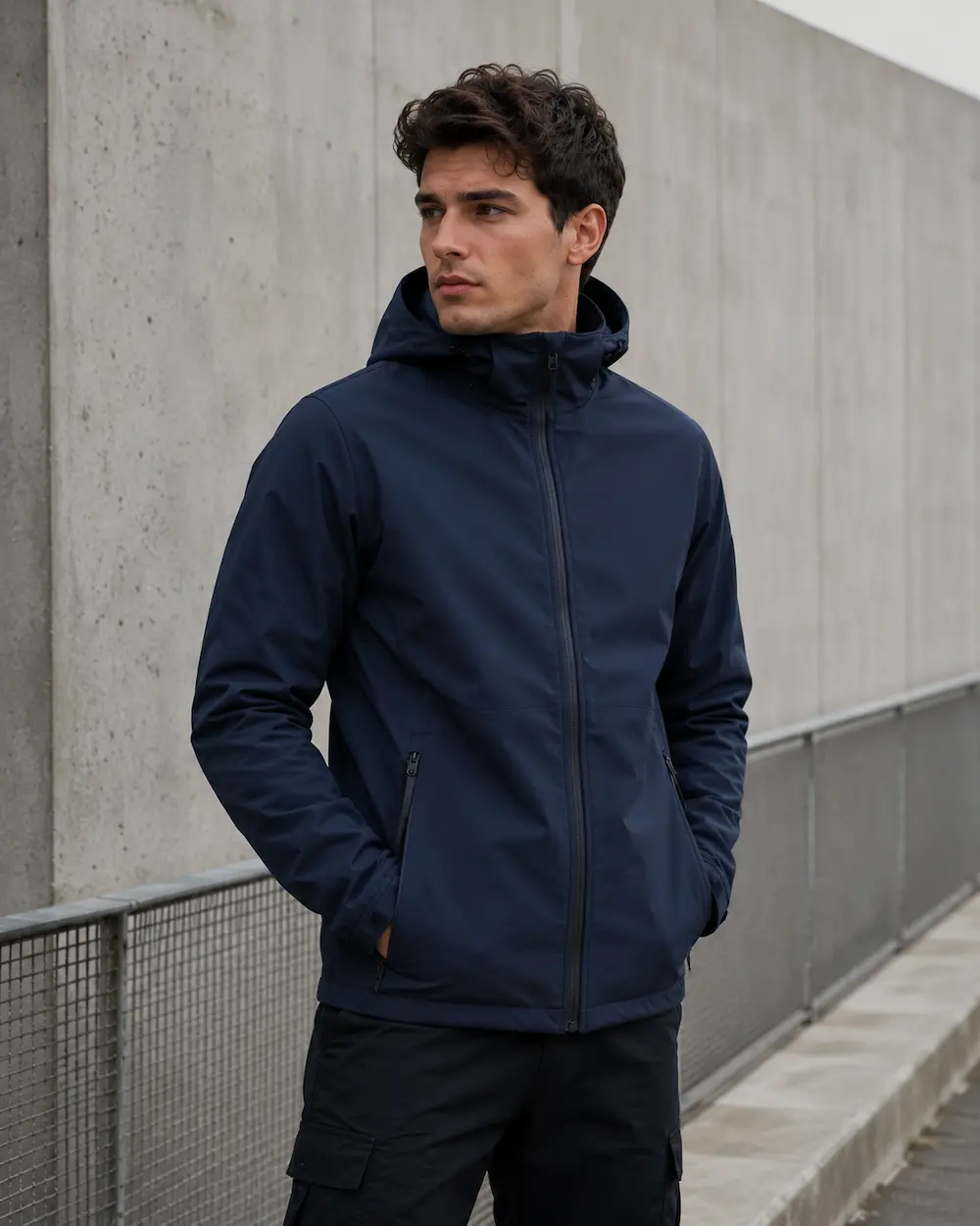 Custom men's streetwear jackets manufacturer by RebornWear
