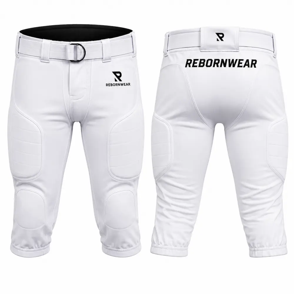 Custom youth football pants with pads by RebornWear