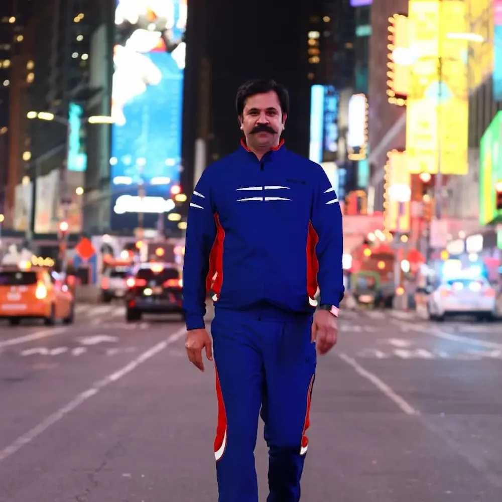 Slim-Fit Training Tracksuit
