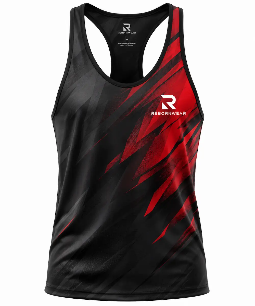 Sublimated Gym Tank Top 1 Sublimated Gym Tank Top
