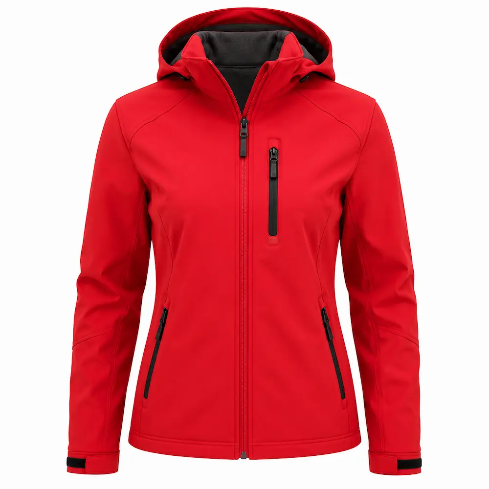 Custom women's softshell jacket manufacturer by RebornWear