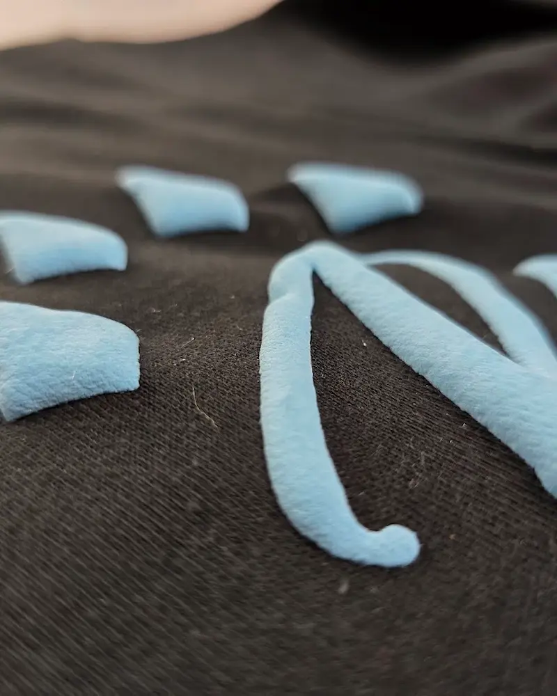 Custom joggers and sweatpants fabric and production detail by RebornWear in Sialkot, Pakistan