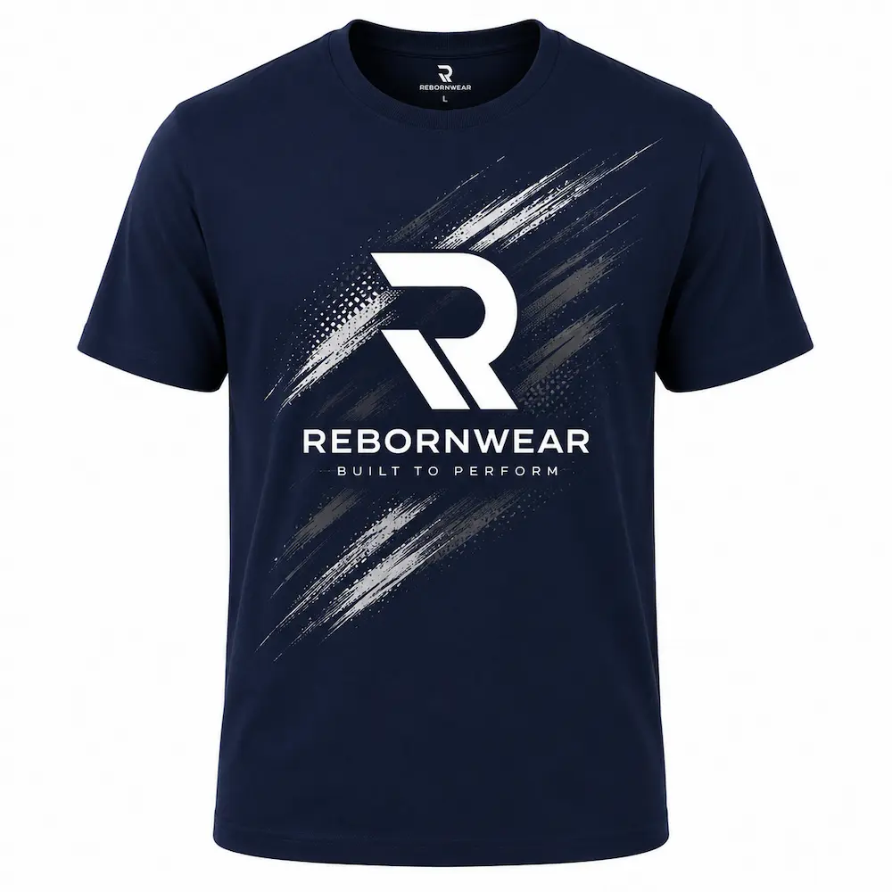 Custom men's graphic t-shirt manufacturer — RebornWear, Sialkot, Pakistan