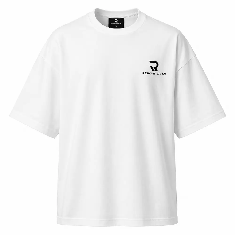Custom men's oversized t-shirt manufacturer — RebornWear, Sialkot, Pakistan
