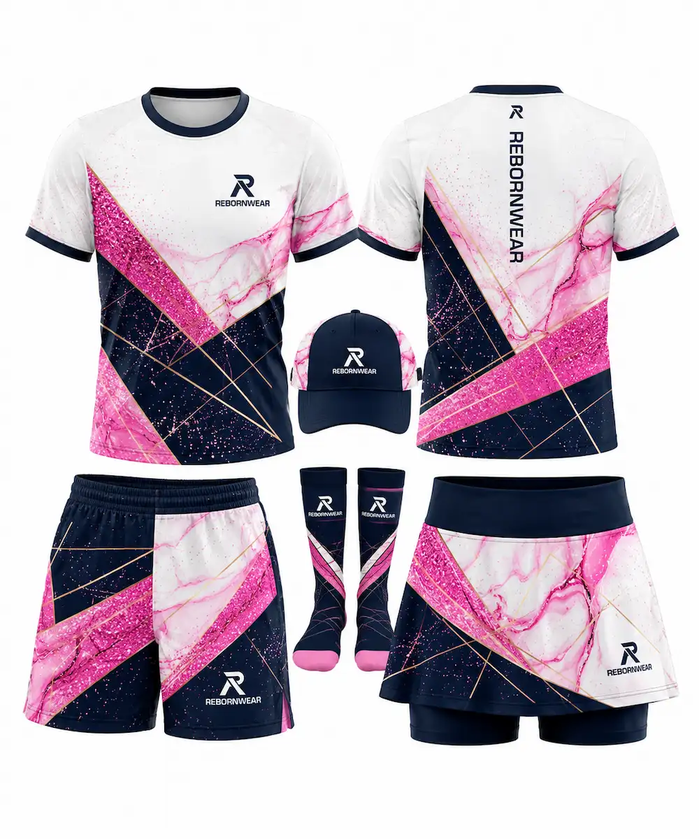 men's pickleball clothes club uniform set