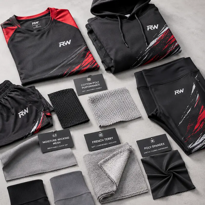Performance training wear fabric by RebornWear