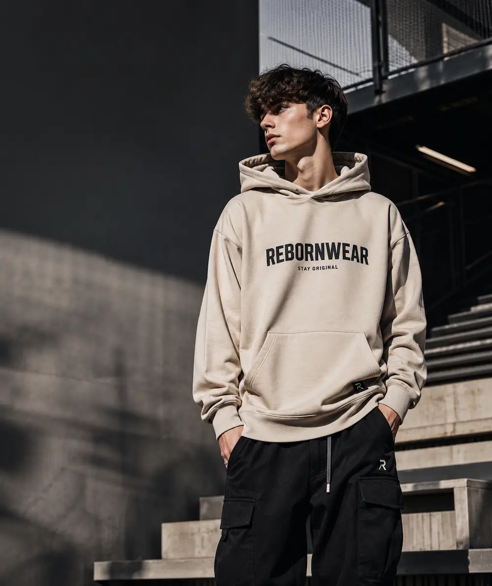 Custom hoodies manufacturer — private label hoodie production by RebornWear in Sialkot, Pakistan