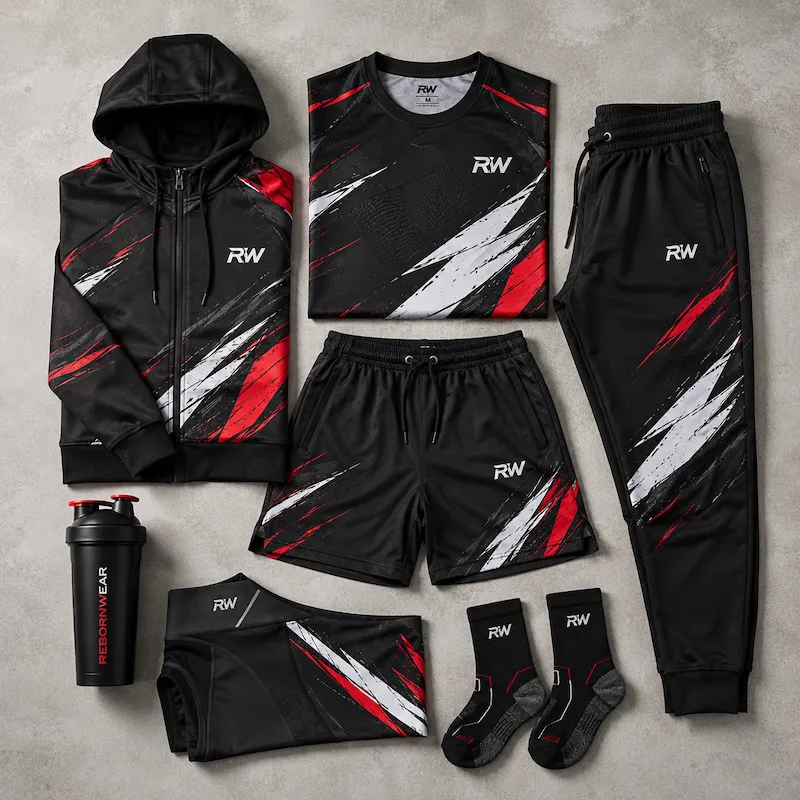 Technical custom gym wear by RebornWear