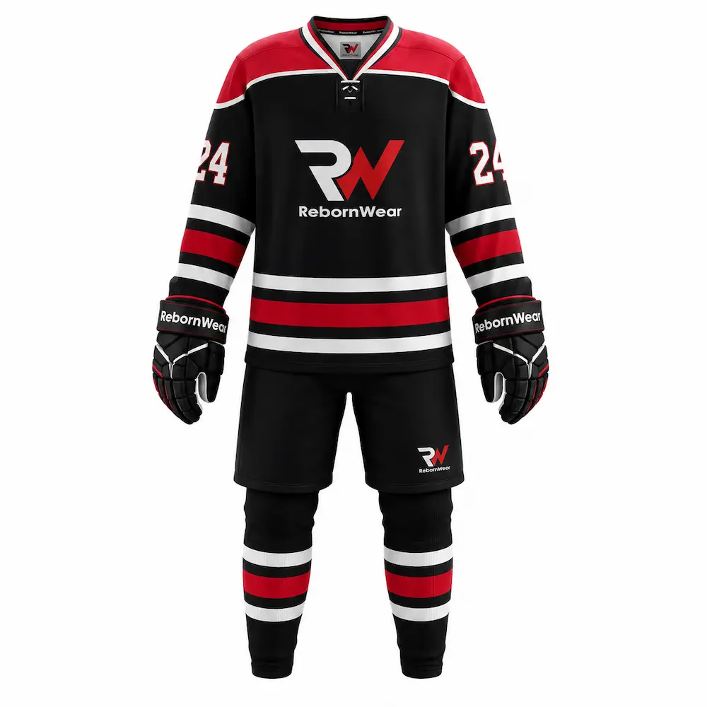 Custom men's hockey uniform by RebornWear