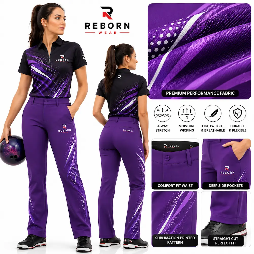 Performance Bowling Pants by RebornWear