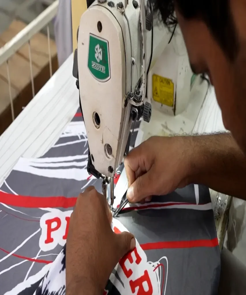 Why New Brands Choose RebornWear as Their Manufacturing Partner 3 sewing quality control 1