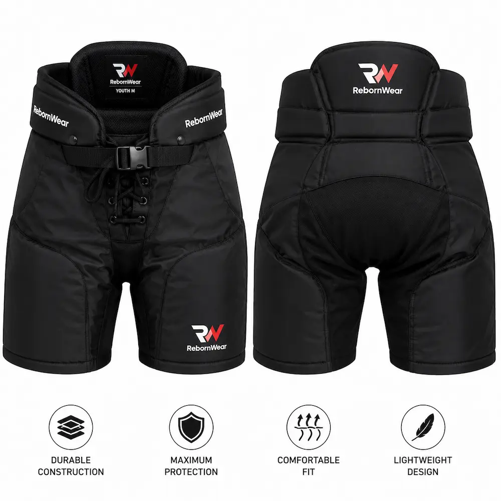 Youth ice hockey pants by RebornWear