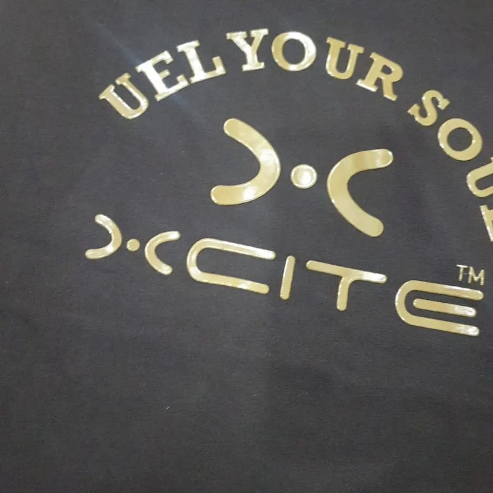 Silicone print sample on wrestling singlet fabric by RebornWear